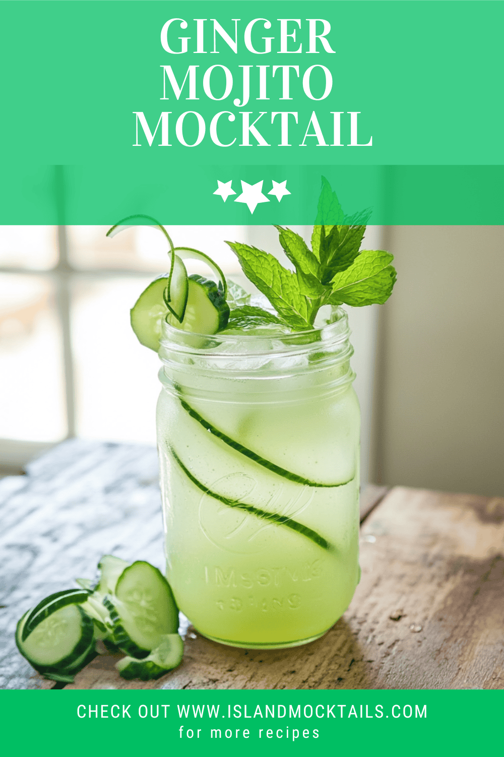 Ginger Mojito Mocktail