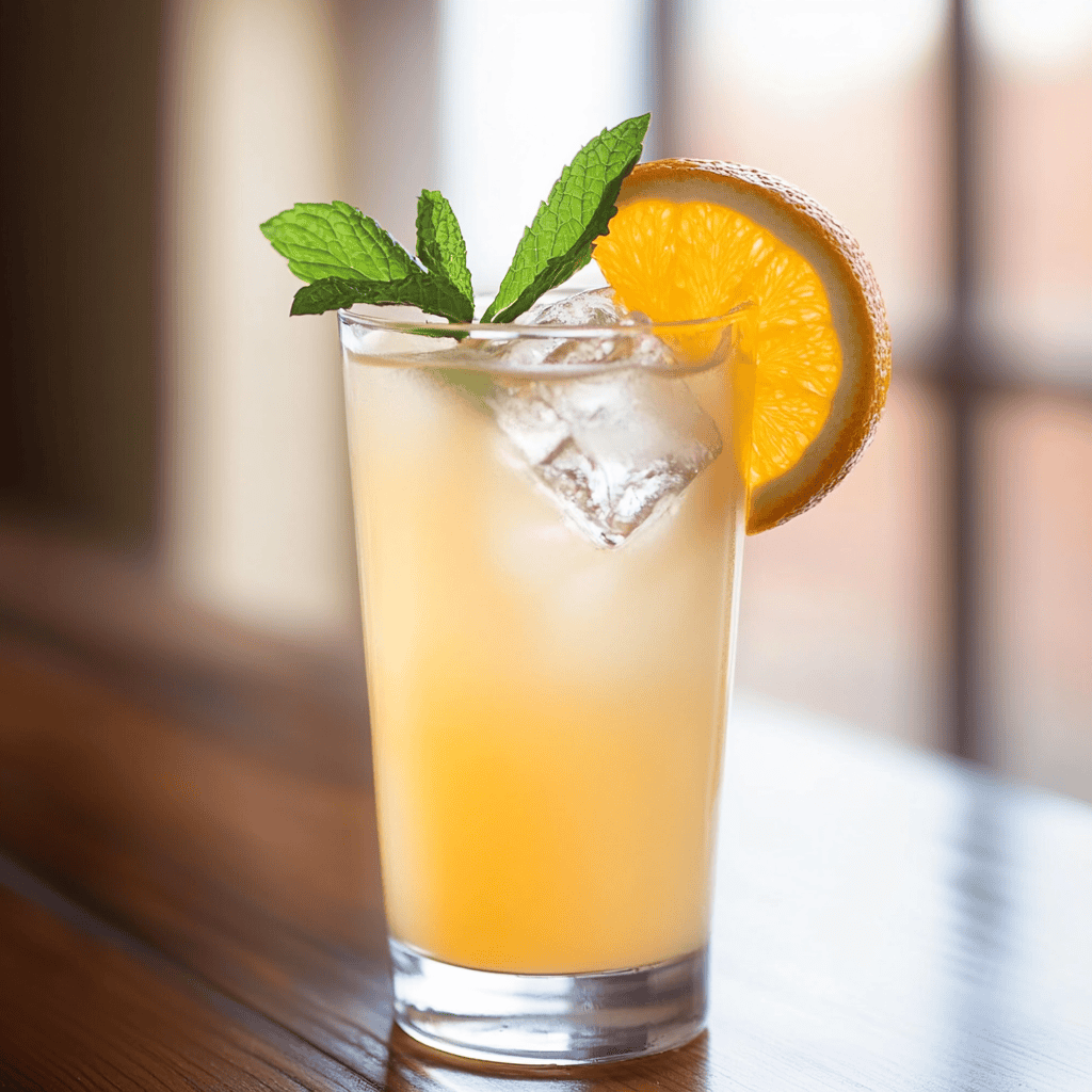 Ginger Orange Mocktail