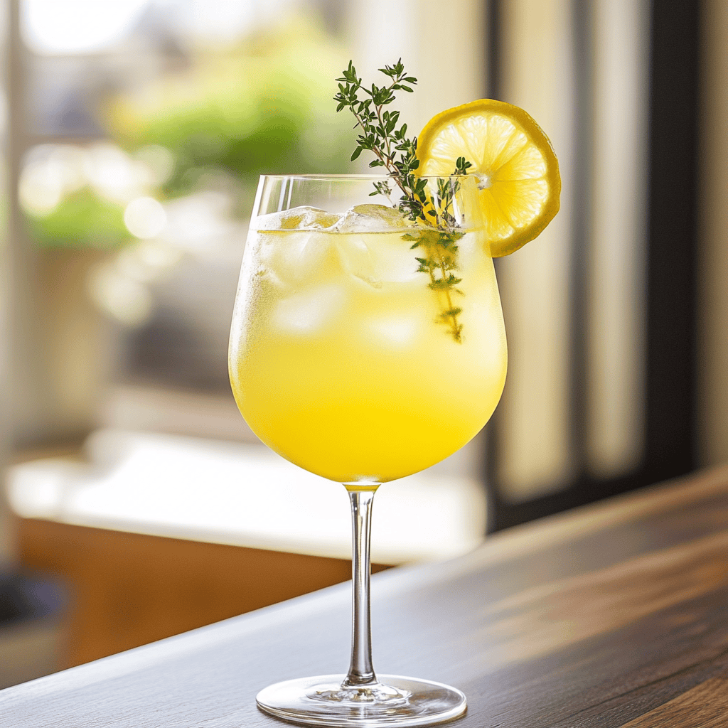 Refreshing Non-Alcoholic Limoncello Spritz Mocktail