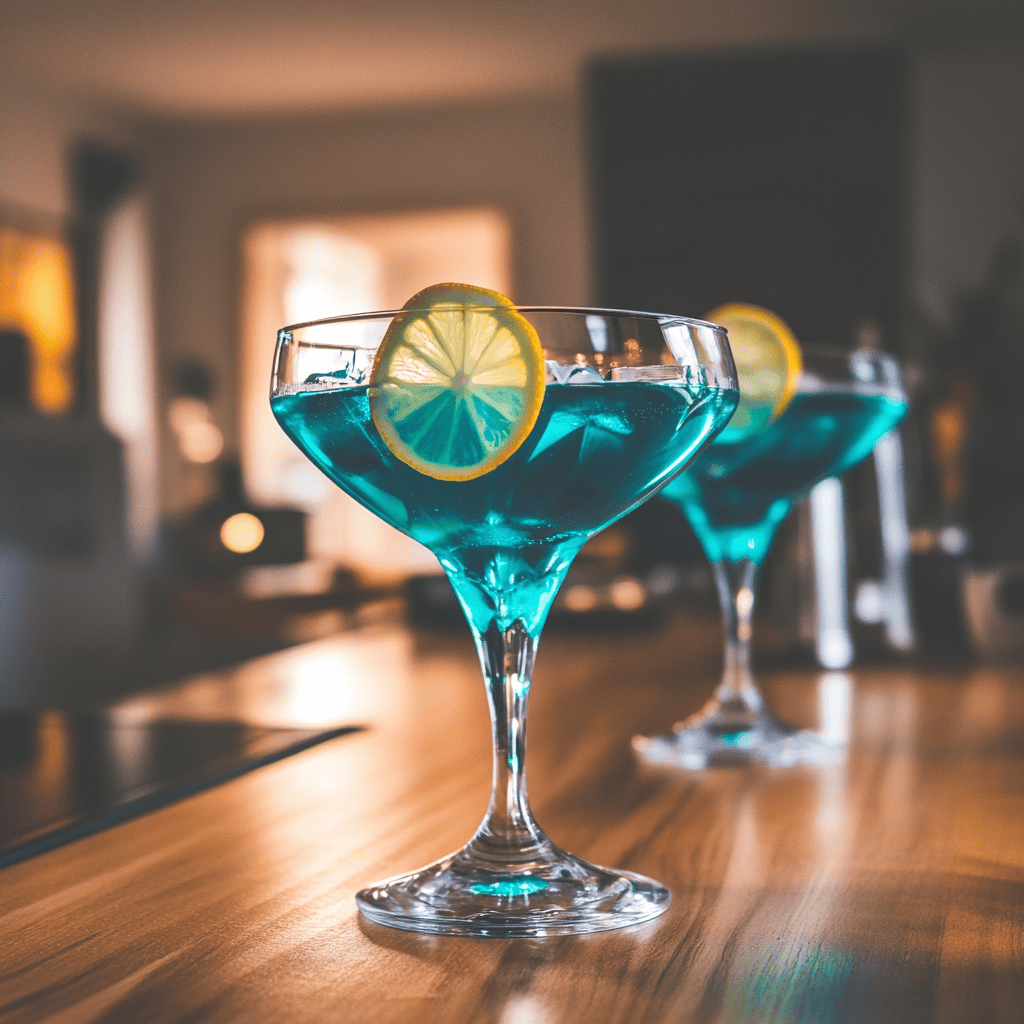 Blue Lagoon Mocktail