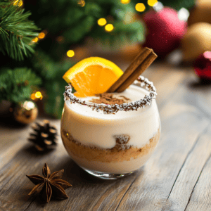 Christmas Pudding Mocktail