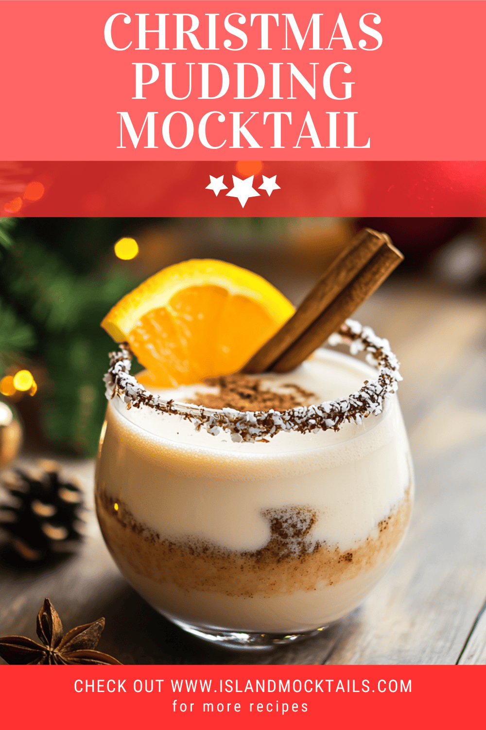 Christmas Pudding Mocktail
