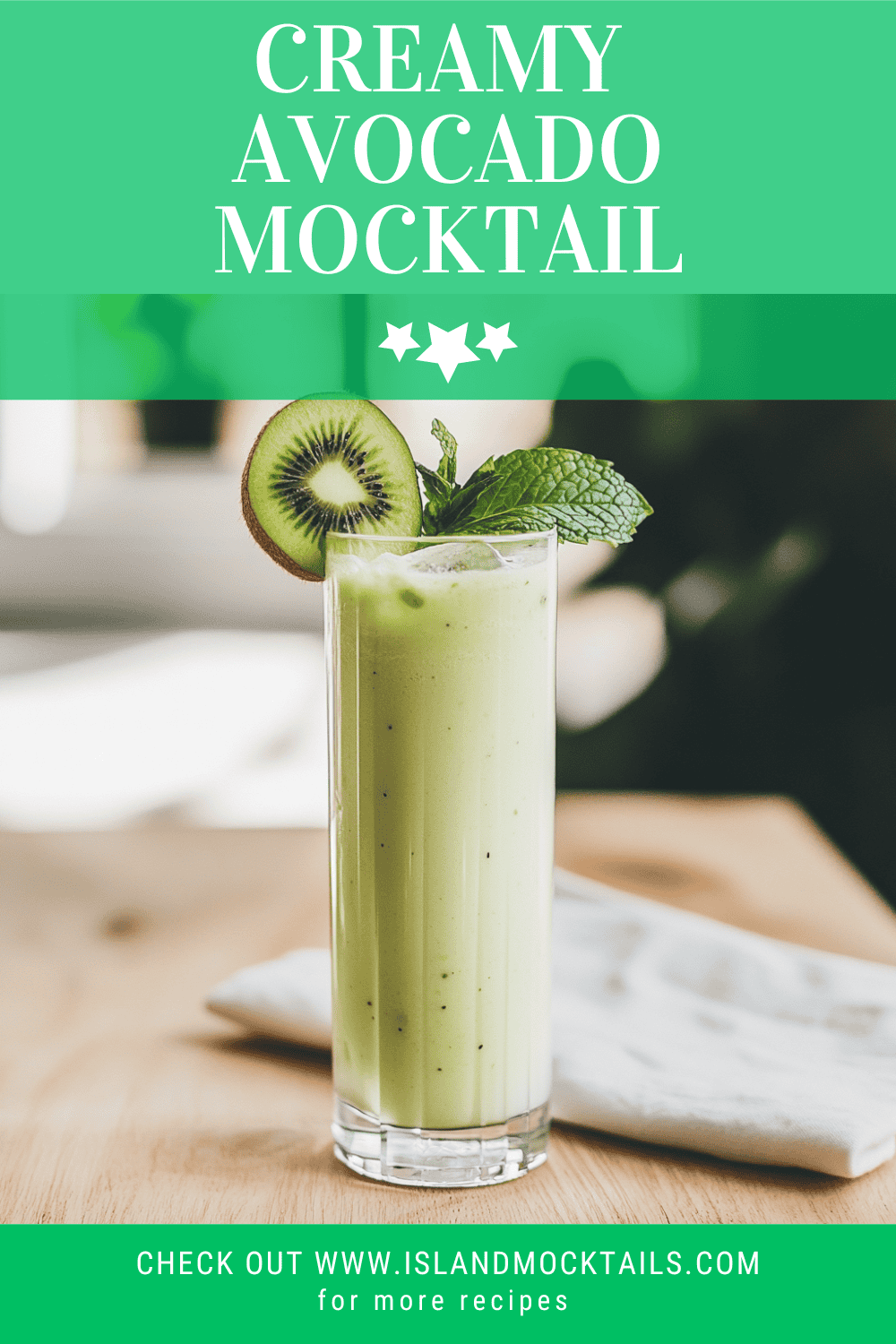 Creamy Avocado Mocktail