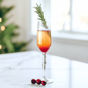 Festive Christmas Mimosa Mocktails