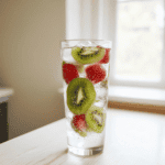 Kiwi Strawberry Spritz Mocktail