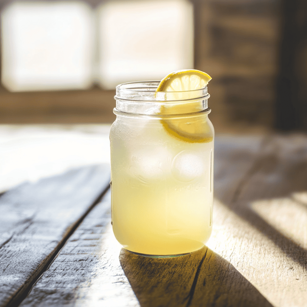 Refreshing Homemade Ginger Lemonade