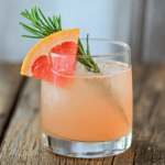 Sparkling Grapefruit Rosemary Mocktail